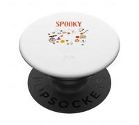 Halloween Familiar de Spooky Squad Matching 2025 PopSockets PopGrip Adhesivo