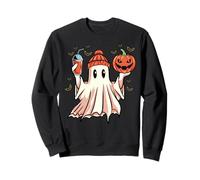 Halloween Fantasma Calabaza Latte Spice Jack o Lantern Sudadera