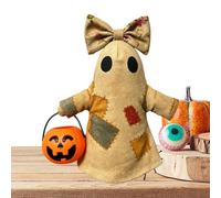Halloween Fantasma de Tela Vintage con Luz Figurilla LED Luminosa con
