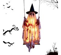 Halloween Fantasma Decoración Exterior Luminoso Decoración Con Control