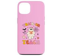 Halloween Fantasma Libro Lectura Escuela Profesor Truco o enseñar Carcasa para iPhone 13
