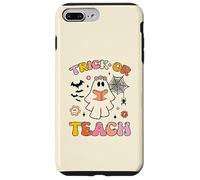 Halloween Fantasma Libro Lectura Escuela Profesor Truco o enseñar Carcasa para iPhone 7 Plus/8 Plus