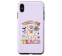 Halloween Fantasma Libro Lectura Escuela Profesor Truco o enseñar Carcasa para iPhone XS MAX