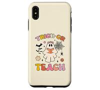 Halloween Fantasma Libro Lectura Escuela Profesor Truco o enseñar Carcasa para iPhone XS MAX
