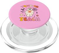 Halloween Fantasma Libro Lectura Escuela Profesor Truco o enseñar PopSockets PopGrip para MagSafe
