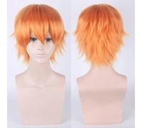Halloween Fashion Christmas Party Dress Up Wig 30cm Universal Cos Wig, Anti Curling Face, Short Hair, Multicolore Option Hairy Style Couleur: 002-44