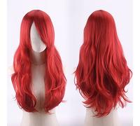 Halloween Fashion Christmas Party Dress Up Wig Cos Anime Wig Universal Multicolor 70Cm Long Curly Hair Micro Curly Cosplay Color:Jf70-13