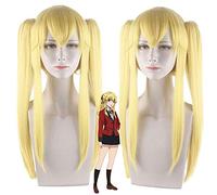 Halloween Fashion Christmas Party Dress Up Wig Cosplay Wig Gambling Abyss Saotome Bud Yari Tiger Clip Double Ponytail Thickened Fake Hair