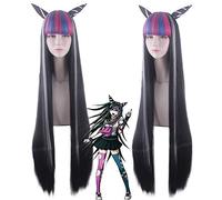 Halloween Fashion Christmas Party Dress Up Wig Cosplay Wig Super 2 Danwanmai Yui Buki Style Long Straight Hair