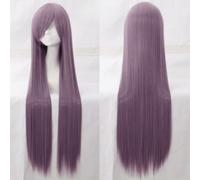 Halloween Fashion Christmas Party Dress Up Wig Cosplay Wig Universal 100Cm Color Long Straight Hair Cos Anime High Temperature Wire 099 Color:Rose Net 054 [1 Meter]