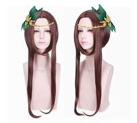 Halloween Fashion Christmas Party Dress Up Wig Wang Zherong'S Short Mid-Point Liu Haisen'S Wind Ling Yao Yu Ji Classic Cosplay Wig Dark Brown
