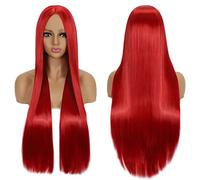 Halloween Fashion Christmas Party Dress Up Wig Wig Anime Cosplay Wig With Bangs 80Cm Long Straight Hair Costume Daily Cos Headgear Fake Hair Color:K050-10
