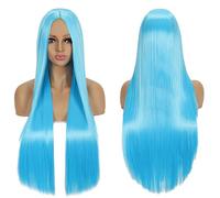 Halloween Fashion Christmas Party Dress Up Wig Wig Anime Cosplay Wig With Bangs 80Cm Long Straight Hair Costume Daily Cos Headgear Fake Hair Color:K050-15