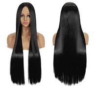 Halloween Fashion Christmas Party Dress Up Wig Wig Anime Cosplay Wig With Bangs 80Cm Long Straight Hair Costume Daily Cos Headgear Fake Hair Color:K050-1