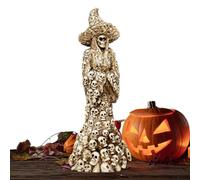 Halloween Figurines | Decor Skeleton Witch Home Decoration Statues