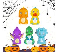 Halloween Finger Puppet Set for Kids, Interactive Toy Characters for Party Favors, Goodie Bags, s Gift, Classroom Rewards, Or Holiday Fun, 8,07 x 6,89 pulgadas. 5 piezas