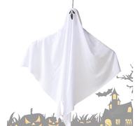 Halloween Flying Ghosts - Decoración fantasma colgante al aire libre | Grimacing Fabric Ghosts for Yard Tree Porch | Spary Spirit Prop para Spooky Ghost Pendant Spooky, Haloween Decorations Party