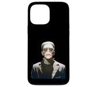 Halloween Frankenstein Monster Blowing Bubblegum Cicatriz Divertida Carcasa para iPhone 13 Pro MAX