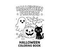 Halloween Friends: Colouring Book