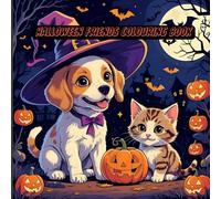 Halloween Friends Colouring Book