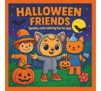 Halloween Friends: Spooky Cute Coloring Fun for Kids