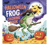 Halloween Frog Coloring Book