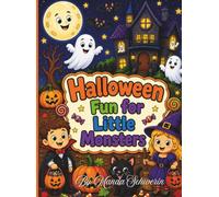 Halloween Fun for Little Monsters: A Spooktacular Coloring & Activity Book for Kids Ages 4-8