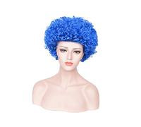 Halloween Funny Circus Clown Wigs Disco Explosive Gaps for Explosive Head Wig Dance Wedding Fiest Profun Prop A