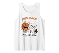 Halloween Funny Fun Dato I Do Not Care Evil Pumpkin & Ghouls Camiseta sin Mangas