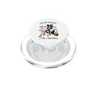 Halloween Funny Fun Dato I Do Not Care Sultry Pin Up Witch PopSockets PopGrip para MagSafe
