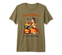 Halloween Funny Fun Dato I Do Not Cute Pin Up Mujer y Gato Camiseta Premium
