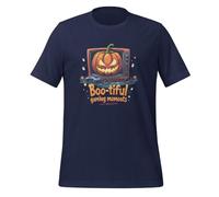 Halloween Funny Scary Boo-Tiful Gaming Moments - Camiseta unisex para adulto, azul marino, 4XL