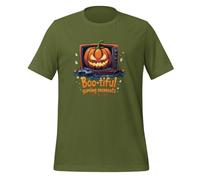 Halloween Funny Scary Boo-Tiful Gaming Moments - Camiseta unisex para adulto, verde oliva, M