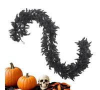 Halloween Garland for Mantel - Realistic Halloween Spooky Vines Wreath