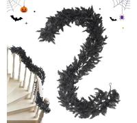Halloween Garland for Mantel - Realistic Halloween Spooky Vines Wreath