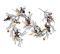 Halloween Garland - Realistic Black Twig Gothic Door Decor