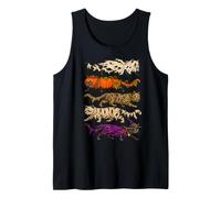 Halloween Gato Negro Fantasma Calabaza Zombie Momia Bruja Camiseta sin Mangas