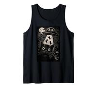 Halloween Gato Selfie Miedo Alien Secuestro Gatos OVNI Volar Camiseta sin Mangas