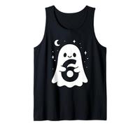 Halloween Ghost 6-7 Meme Hombres Mujeres Niños Six Seven 67 Camiseta sin Mangas