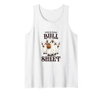 Halloween Ghost Cows cita diciendo que esto es una hoja de toro Camiseta sin Mangas