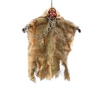 Halloween Ghost Decor, Chain Ghost Hanging Ornament, Spooky Weather-Resistant Design, Lightweight Party Prop for Indoor, Outdoor Haunted House, Yard, Garden, Tree, Porch, Patio, Bedroom