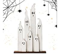 Halloween Ghost Decor Cute Tiered Tray Spooky Decor