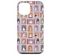 Halloween Ghost Fall Spooky Purple Kawaii Cozy Autumn Carcasa para iPhone 12 Mini
