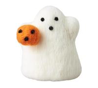 Halloween Ghost - Ghost Decoration, Felt White Funny Ornament Holding Pumpkin, Ghosts Decorations | Halloween Ornaments For Desk Indoor Outdoor Home Festival Event Party Holiday Shelf Table Workplace