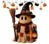 Halloween Ghost Lantern - Spooky Resin Ghost Vintage Decorations