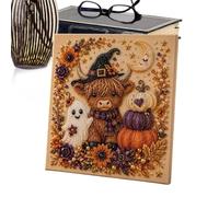 Halloween Ghost Pearl Art DIY Kit | Spooky Ghost Festive | Halloween Wall A | Halloween Ghost Pearl Art DIY Kit | Spooky Ghost Festive | Halloween Wall Art Crafts | for Boys Girls Adults Teen Family