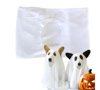 Halloween Ghost Pet Cloak, Spooky Dog Apparel, Breathable Dog Costume, Costume Parties for Pets, Dog Halloween Outfits for Costume Parties, Photo Props and Holiday Party