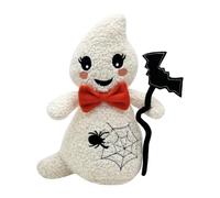 Halloween Ghost Plush Toy - 10.2in Scary Stuffed Pillow Gift Souvenir | | 10.2-inch Ghost Plush Design | Meticulously Crafted & Sturdy | Perfect Spooky Decor For Haunted Houses, Parties, ,