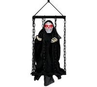 Halloween Ghost Prop, Electric Horror Decoration With LED Lights, 15.75 In