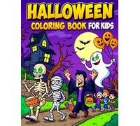 Halloween Gifts for Kids: Halloween Coloring Book for Kids: Over 50 Adorable and Spooky Pages to Color - Fun Trick-or-Treat Holiday Activity, Perfect ... Stuffer & Gift for Boys and Girls Ages 3-8